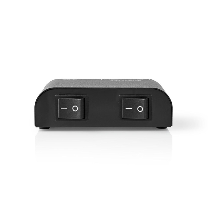 Nedis Speaker Control Box | 2 poort(en) | Klemmen | Luidspreker Impedantie: 4-16 Ohm | Maximale Belasting per Kanaal: 150 W | Aluminium | Zwart in de groep HOME ELECTRONICS / Audio & Beeld / Luidsprekers & accessoires / Accessoires bij TP E-commerce Nordic AB (C07750)