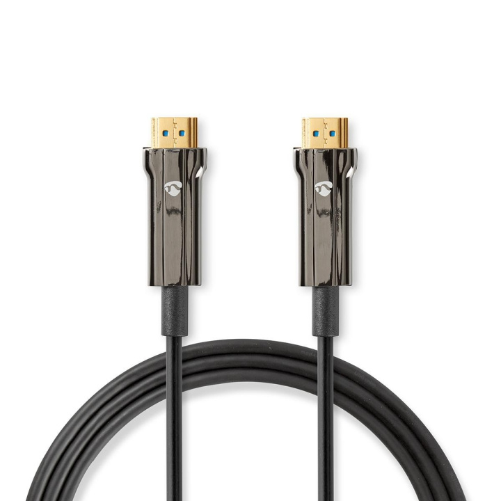 Nedis Actieve Optische Ultra High Speed HDMI™-Kabel met Ethernet | HDMI™ Connector | HDMI™ Connector | 8K@60Hz | 48 Gbps | 10.0 m | Rond | PVC | Zwart | Gift Box in de groep HOME ELECTRONICS / Kabels & Adapters / HDMI / Kabels bij TP E-commerce Nordic AB (C07780)