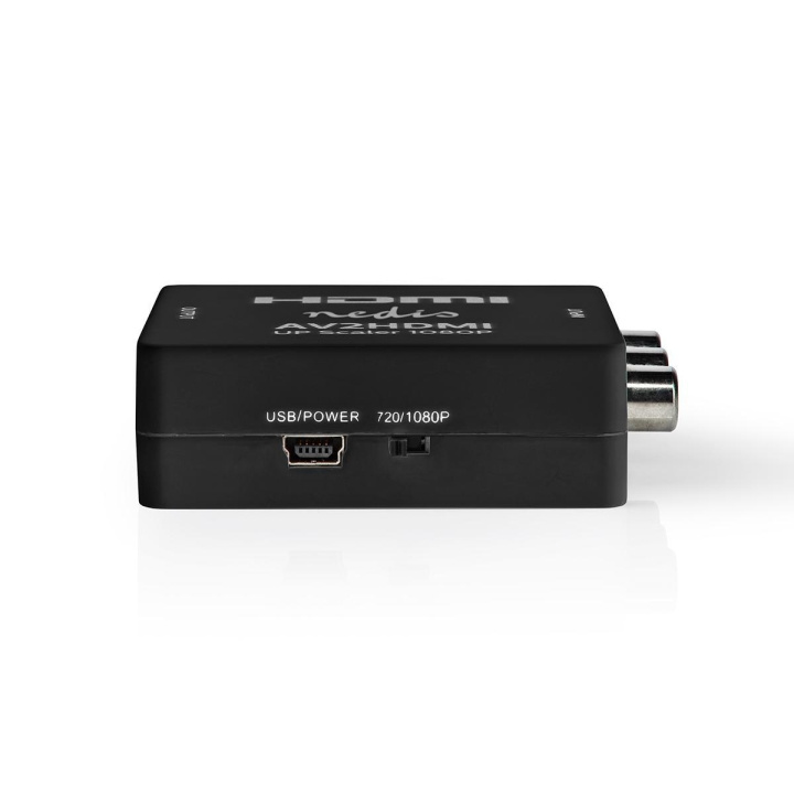 Nedis HDMI™-Converter | 3x RCA Female | HDMI™ Output | 1-weg | 1080p | 1.65 Gbps | ABS | Antraciet in de groep HOME ELECTRONICS / Kabels & Adapters / HDMI / Adapters bij TP E-commerce Nordic AB (C07830)
