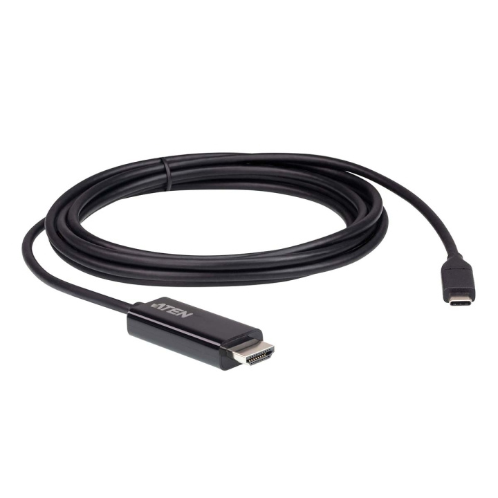 aten USB-C naar 4K HDMI-converter (2,7 m) in de groep HOME ELECTRONICS / Kabels & Adapters / HDMI / Kabels bij TP E-commerce Nordic AB (C07852)
