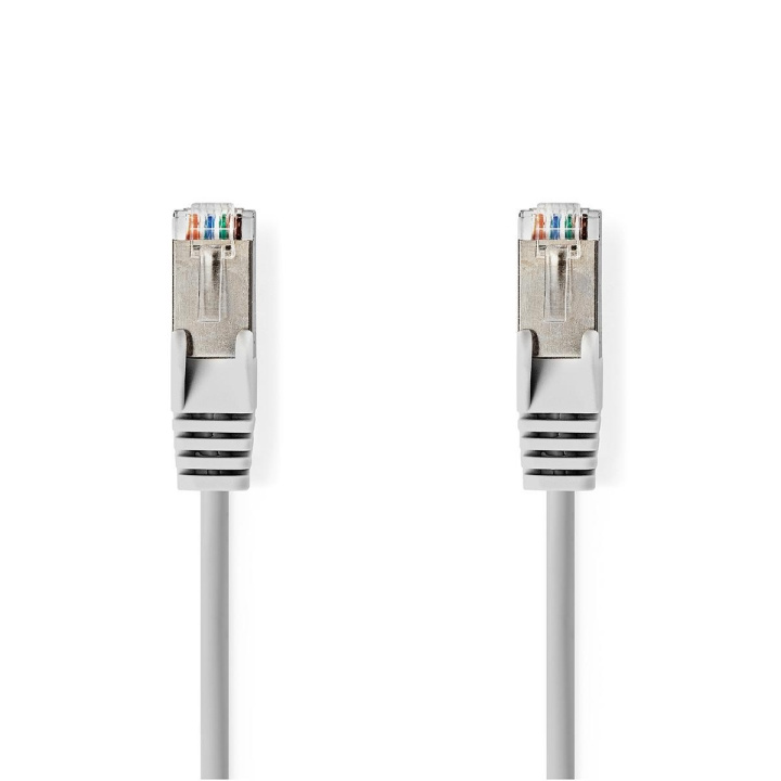 CAT6a-Kabel | SF/UTP | RJ45 Male | RJ45 Male | 3.00 m | Rond | PVC | Grijs | Label in de groep COMPUTERS & RANDAPPARATUUR / Computerkabels / Netwerkkabels / Cat6 bij TP E-commerce Nordic AB (C07884)