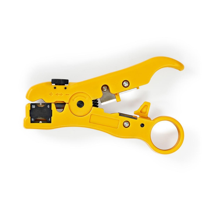 Nedis Kabelstriptang | Stripping Tool | ABS / Staal | Geel / Zwart in de groep HUISHOUDEN & TUIN / Gereedschap / Overig gereedschap & Accessoires bij TP E-commerce Nordic AB (C07946)