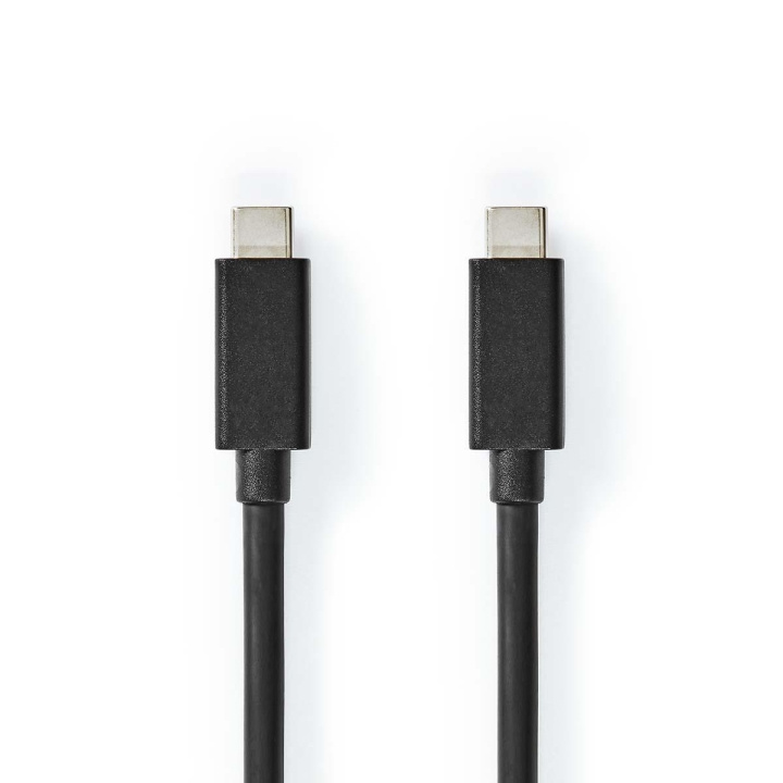 USB-Kabel | USB 3.2 Gen 2x2 | USB-C™ Male | USB-C™ Male | 100 W | 4K@60Hz | 20 Gbps | Vernikkeld | 2.00 m | Rond | PVC | Zwart | Envelop in de groep COMPUTERS & RANDAPPARATUUR / Computerkabels / USB / USB-C bij TP E-commerce Nordic AB (C07981)