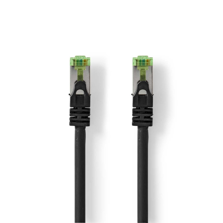 CAT7 Netwerkkabel | S/FTP | RJ45 Male | RJ45 Male | 0.50 m | Snagless | Rond | LSZH | Zwart | Envelop in de groep COMPUTERS & RANDAPPARATUUR / Computerkabels / Netwerkkabels / Cat7 bij TP E-commerce Nordic AB (C08050)