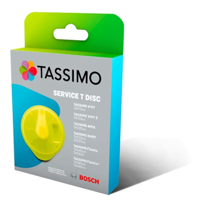 bosch T-Disc Tassimo-Machine Geel in de groep HUISHOUDEN & TUIN / Huishoudelijke apparaten / Koffiezetapparaten en accessoires / Filters & Accessoires bij TP E-commerce Nordic AB (C08116)