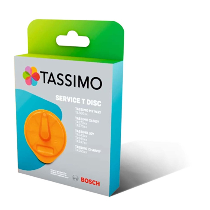 bosch T-Disc Tassimo-Machine Oranje in de groep HUISHOUDEN & TUIN / Huishoudelijke apparaten / Koffiezetapparaten en accessoires / Filters & Accessoires bij TP E-commerce Nordic AB (C08117)