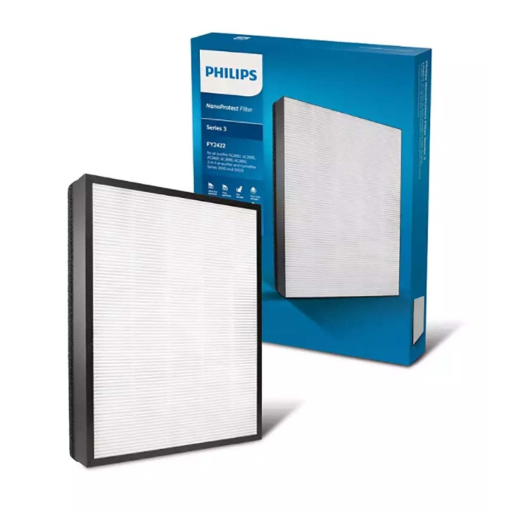 FY2422/30 2000-serie NanoProtect-filter in de groep HUISHOUDEN & TUIN / Ventilatoren & Klimaatproducten / Luchtbevochtigers & Airco bij TP E-commerce Nordic AB (C08151)