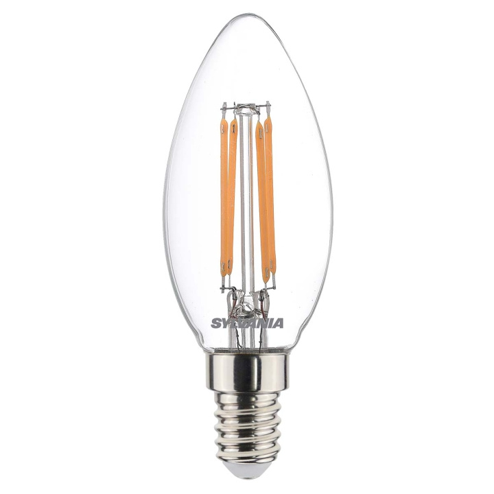 Sylvania ToLEDo Retro Candle V5 CL 470LM 827 E14 SL in de groep HOME ELECTRONICS / Verlichting / LED-lampen bij TP E-commerce Nordic AB (C08350)