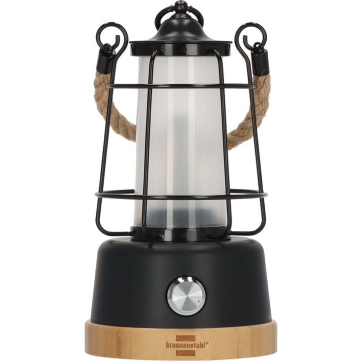 brennenstuhl Oplaadbare campinglamp CAL 1 met henneptouw en bamboevoet (370 lm, IP44, brandtijd tot 75h, dimbaar, instelbare lichtkleur) in de groep SPORT, VRIJE TIJD & HOBBY / Buitenrecreatie / Gadgets voor buitenrecreatie bij TP E-commerce Nordic AB (C08356)