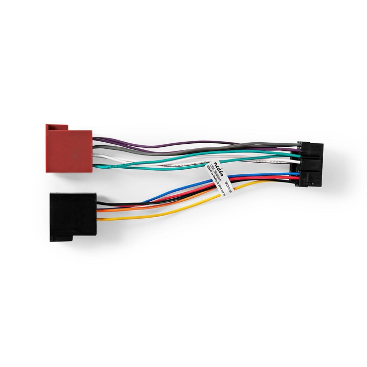 Nedis ISO-Kabel voor Autoradio | ISO-compatibiliteit: JVC | 0.15 m | Rond | PVC | Polybag in de groep AUTO / Autoaudio & Multimedia / Kabels bij TP E-commerce Nordic AB (C08377)