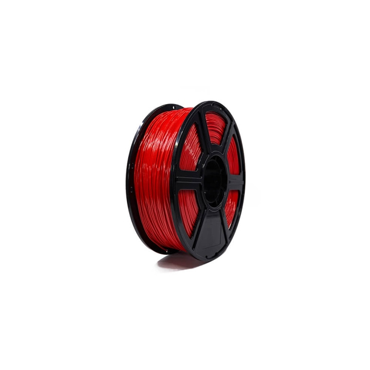 Flexible Red 1,0kg Filament 3D Printing in de groep COMPUTERS & RANDAPPARATUUR / Printers & Accessoires / Printers / 3D-printer en Accessoires / Tillbehör bij TP E-commerce Nordic AB (C08410)