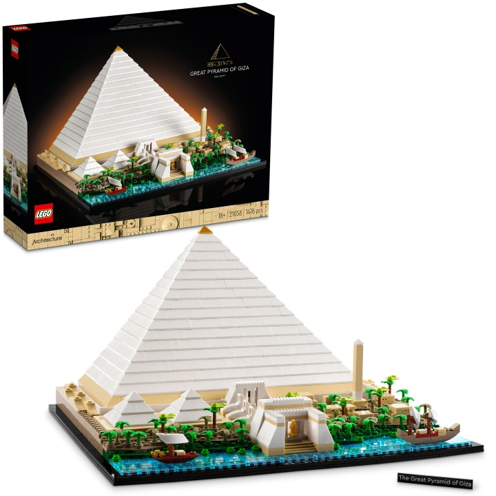 LEGO Architecture - Cheopspyramiden in de groep SPEELGOED, KINDER- & BABYPRODUCTEN / Speelgoed / Bouwspeelgoed / Lego bij TP E-commerce Nordic AB (C08540)