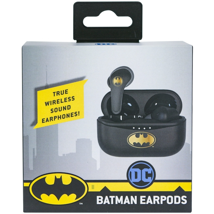 OTL Technologies Batman TWS EarPods in de groep HOME ELECTRONICS / Audio & Beeld / Koptelefoon & Accessoires / Koptelefoon bij TP E-commerce Nordic AB (C08584)