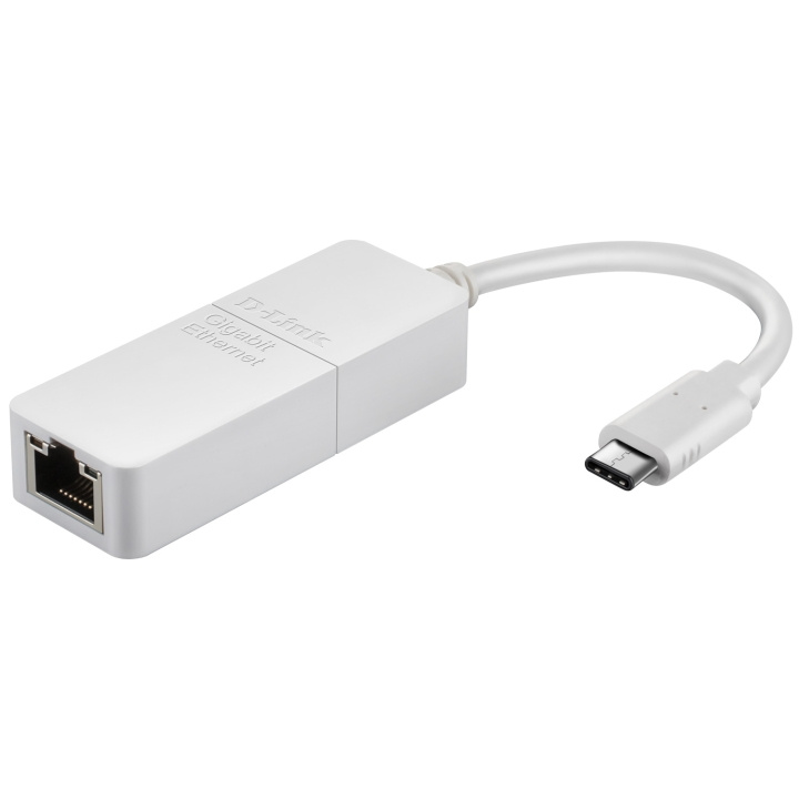 D-Link DUB-E130 USB-C -> Gigabit Ethernet in de groep COMPUTERS & RANDAPPARATUUR / Netwerk / Netwerkkaarten / USB bij TP E-commerce Nordic AB (C08629)