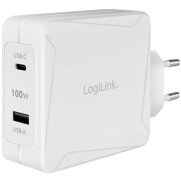 LogiLink USB-laddare 1 x USB-C PD 1 x U in de groep SMARTPHONE & TABLETS / Opladers & Kabels / Wandoplader / Wandoplader Type C bij TP E-commerce Nordic AB (C08648)