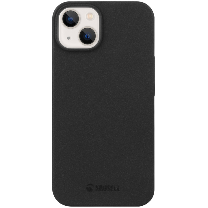 Krusell SandCover iPhone 13 Mini Svart in de groep SMARTPHONE & TABLETS / Mobielbescherming / Apple / iPhone 13 Mini / Wallet Case bij TP E-commerce Nordic AB (C08765)