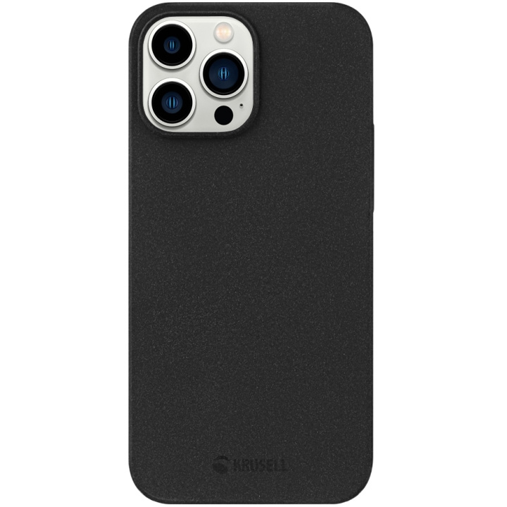 Krusell SandCover iPhone 13 Pro Max Zwart in de groep SMARTPHONE & TABLETS / Mobielbescherming / Apple / iPhone 13 Pro Max / Wallet Case bij TP E-commerce Nordic AB (C08768)
