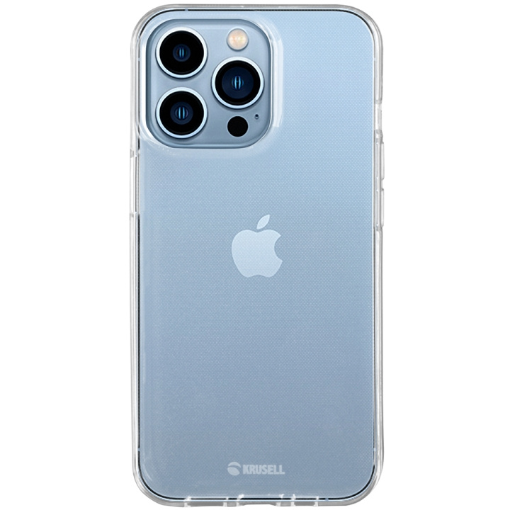 Krusell SoftCover iPhone 13 Pro Max Transparent in de groep SMARTPHONE & TABLETS / Mobielbescherming / Apple / iPhone 13 Pro Max / Hoesjes bij TP E-commerce Nordic AB (C08772)
