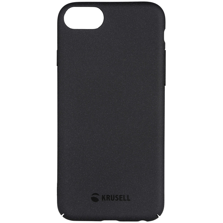 Krusell SandCover iPhone SE 22/20 / iPhone 8/7/6 Svart in de groep SMARTPHONE & TABLETS / Mobielbescherming / Apple / iPhone 8 / Wallet Case bij TP E-commerce Nordic AB (C08807)