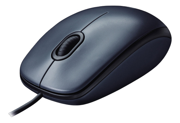 Logitech Mouse M100 Wired in de groep COMPUTERS & RANDAPPARATUUR / Muizen en toetsenborden / Muizen / Met kabel bij TP E-commerce Nordic AB (C09077)