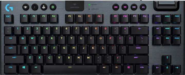 Logitech G915 TKL LIGHTSPEED Wireless GL Clicky - Gaming Tastatur in de groep COMPUTERS & RANDAPPARATUUR / GAMING / Toetsenborden bij TP E-commerce Nordic AB (C09080)