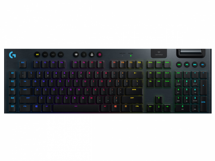 Logitech G915 LIGHTSPEED Wireless GL Clicky - ND - Gaming Tastatur - N in de groep COMPUTERS & RANDAPPARATUUR / GAMING / Toetsenborden bij TP E-commerce Nordic AB (C09082)