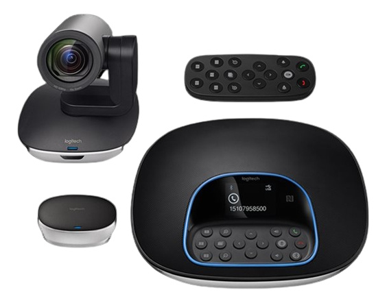 Logitech GROUP VideoConferencing System in de groep COMPUTERS & RANDAPPARATUUR / Computeraccessoires / Conferentietelefoons bij TP E-commerce Nordic AB (C09096)