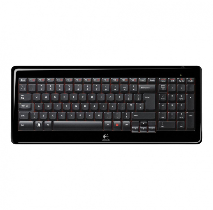 Logitech Wireless Keyboard K340, Norwegian in de groep COMPUTERS & RANDAPPARATUUR / Muizen en toetsenborden / Toetsenborden / Draadloos bij TP E-commerce Nordic AB (C09100)