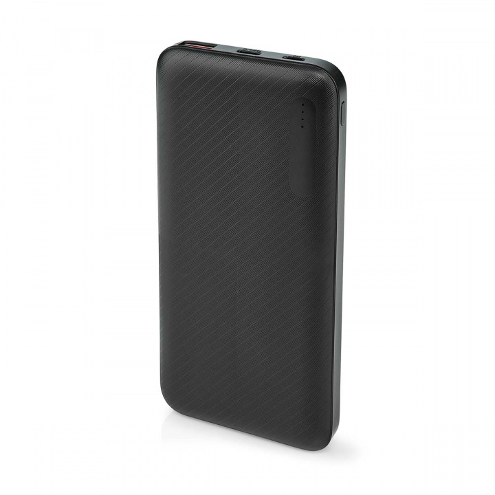 Nedis Powerbank | 10000 mAh | 1.5 / 2.0 / 3.0 A | Outputs: 2 | Output: 1x USB-A / 1x USB-C™ | Inputs: 1x Micro USB / 1x USB-C™ | PD2.0 18W | Lithium-Polymer in de groep SMARTPHONE & TABLETS / Opladers & Kabels / Powerbanks bij TP E-commerce Nordic AB (C09208)