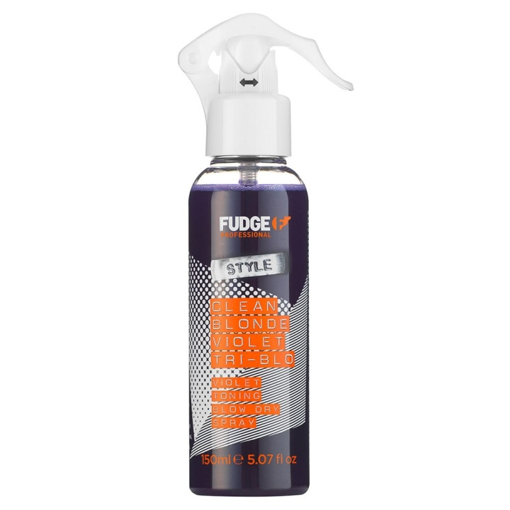 Fudge Clean Blonde Violet Tri-Blo Violet Toning Blow Dry Spray 150ml in de groep BEAUTY & HEALTH / Haar & Styling / Hair styling / Styling crème bij TP E-commerce Nordic AB (C09329)