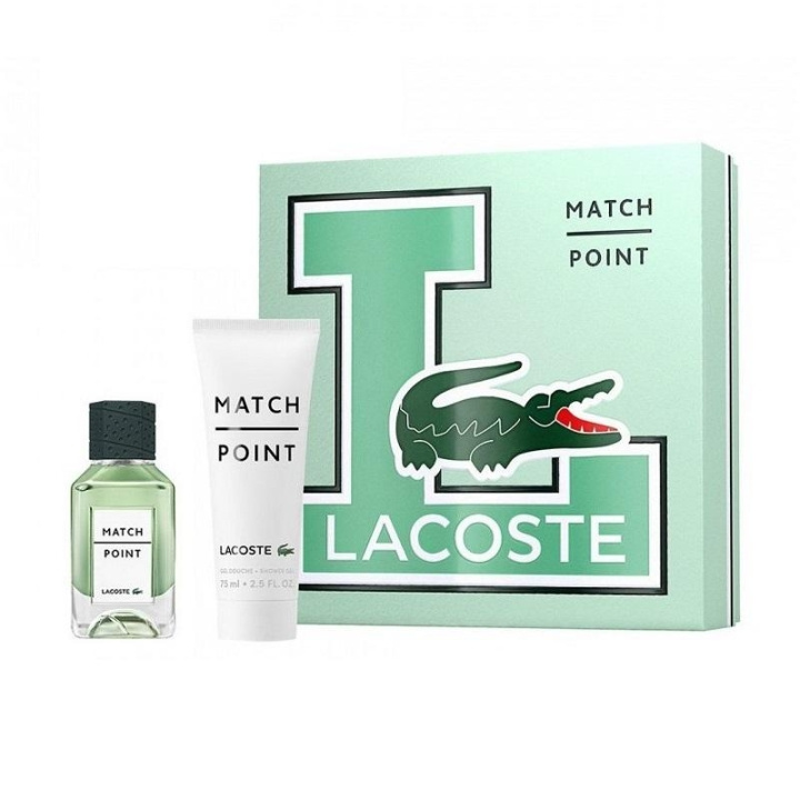 Giftset Lacoste Match Point Edt 50ml + Shower Gel 75ml in de groep BEAUTY & HEALTH / Cadeausets / Cadeausets voor hem bij TP E-commerce Nordic AB (C09483)