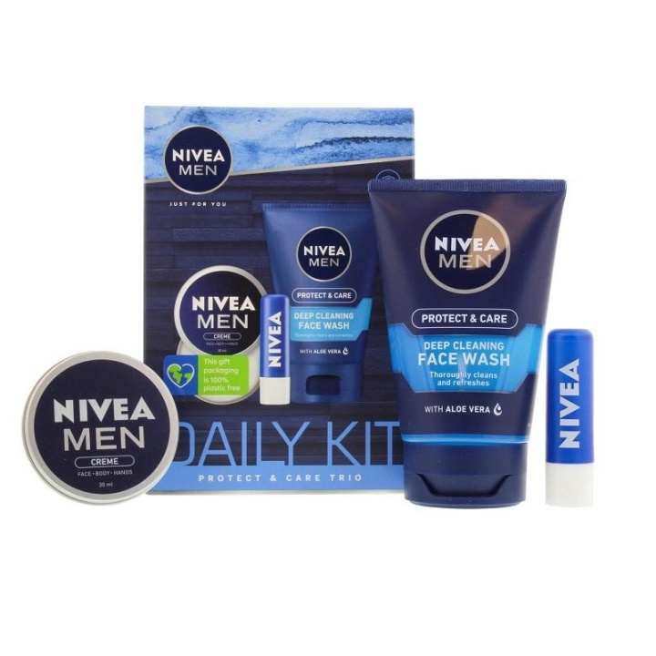 Giftset Nivea Men Daily Trio in de groep BEAUTY & HEALTH / Cadeausets / Cadeausets voor hem bij TP E-commerce Nordic AB (C09855)