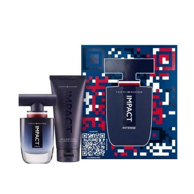 Giftset Tommy Hilfiger Impact Intense Edp 50ml + Hair And Body Wash 100ml in de groep BEAUTY & HEALTH / Geuren & Parfum / Parfum / Parfum voor hem bij TP E-commerce Nordic AB (C09862)