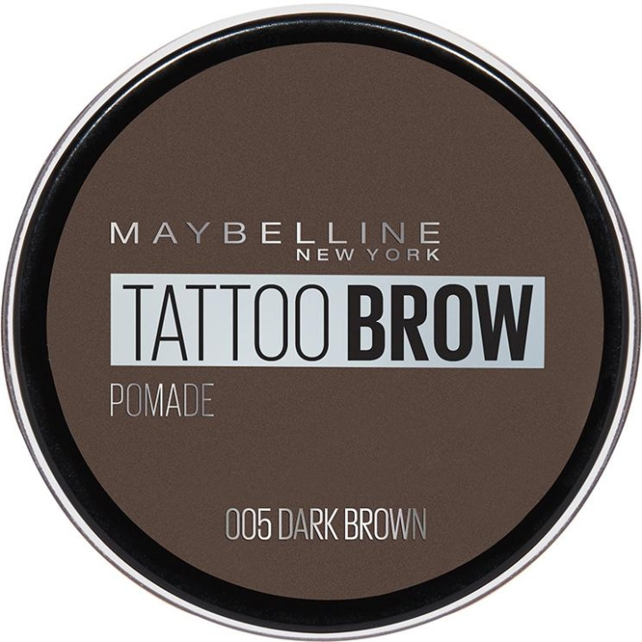 Maybelline Tattoo Brow Pomade 05 Dark Brown in de groep BEAUTY & HEALTH / Makeup / Ogen & Wenkbrauwen / Wenkbrauwkits bij TP E-commerce Nordic AB (C10134)