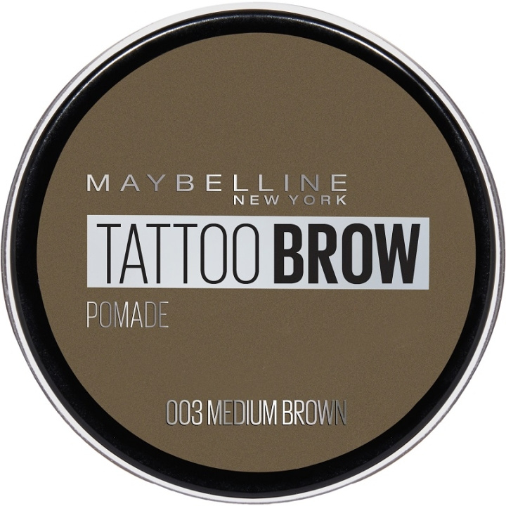 Maybelline Tattoo Brow Pomade 03 Medium Brown in de groep BEAUTY & HEALTH / Makeup / Ogen & Wenkbrauwen / Wenkbrauwkits bij TP E-commerce Nordic AB (C10136)