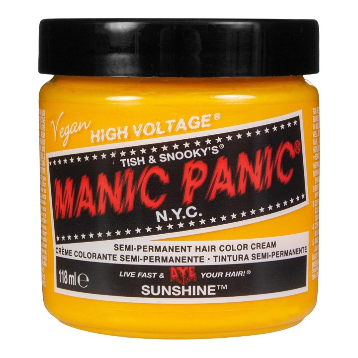 Manic Panic Classic Cream Sunshine in de groep BEAUTY & HEALTH / Haar & Styling / Haarverzorging / Haarverf / Haarverf & Kleurbommen bij TP E-commerce Nordic AB (C10219)