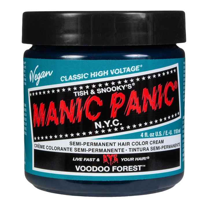 Manic Panic Classic Cream Voodoo Forest in de groep BEAUTY & HEALTH / Haar & Styling / Haarverzorging / Haarverf / Haarverf & Kleurbommen bij TP E-commerce Nordic AB (C10229)