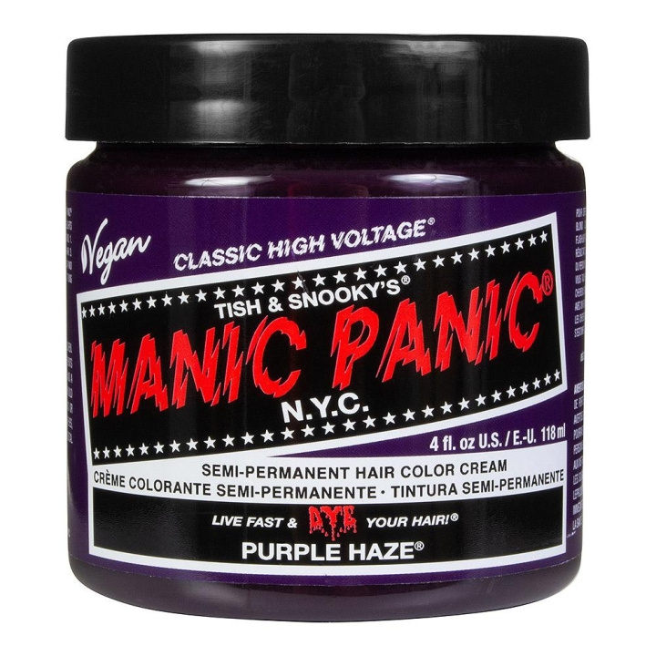 Manic Panic Classic Cream Purple Haze in de groep BEAUTY & HEALTH / Haar & Styling / Haarverzorging / Haarverf / Haarverf & Kleurbommen bij TP E-commerce Nordic AB (C10231)