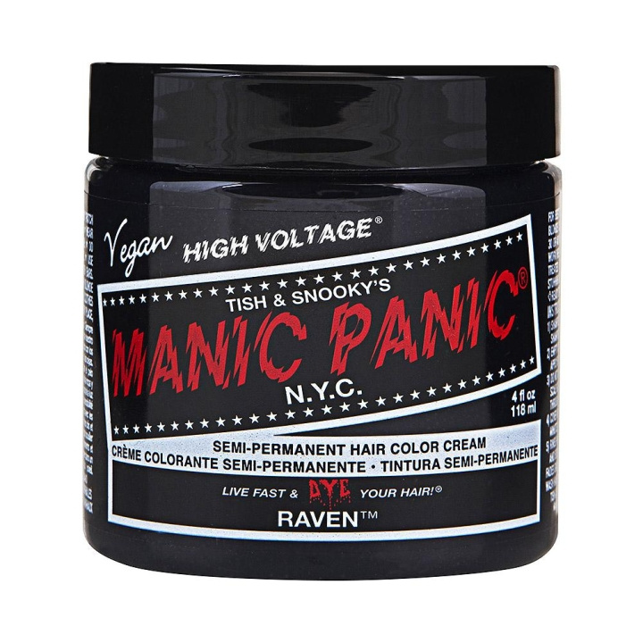 Manic Panic Classic Cream Raven in de groep BEAUTY & HEALTH / Haar & Styling / Haarverzorging / Haarverf / Haarverf & Kleurbommen bij TP E-commerce Nordic AB (C10232)