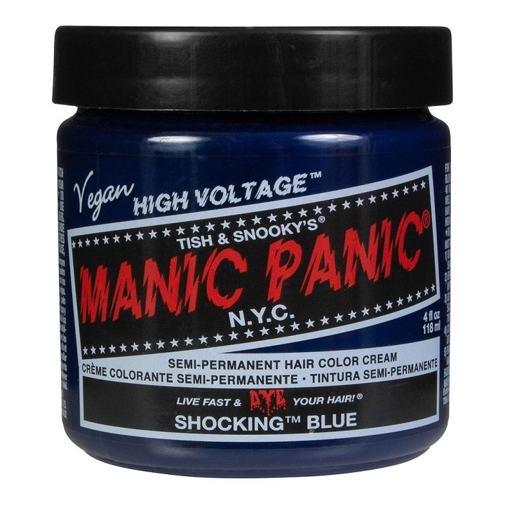 Manic Panic Classic Cream Shocking Blue in de groep BEAUTY & HEALTH / Haar & Styling / Haarverzorging / Haarverf / Haarverf & Kleurbommen bij TP E-commerce Nordic AB (C10238)