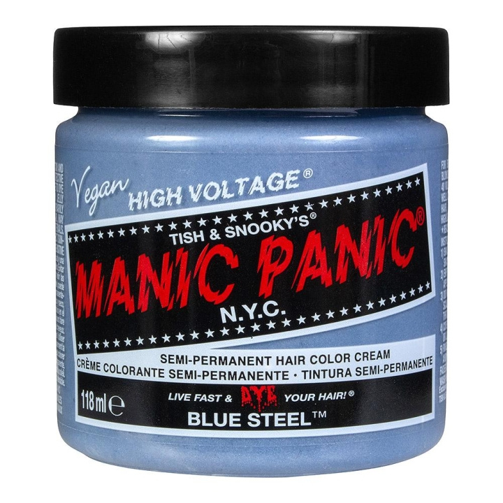 Manic Panic Classic Cream Blue Steel in de groep BEAUTY & HEALTH / Haar & Styling / Haarverzorging / Haarverf / Haarverf & Kleurbommen bij TP E-commerce Nordic AB (C10239)