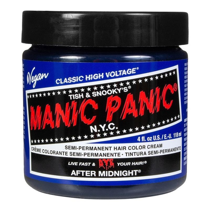 Manic Panic Classic Cream After Midnight in de groep BEAUTY & HEALTH / Haar & Styling / Haarverzorging / Haarverf / Haarverf & Kleurbommen bij TP E-commerce Nordic AB (C10242)