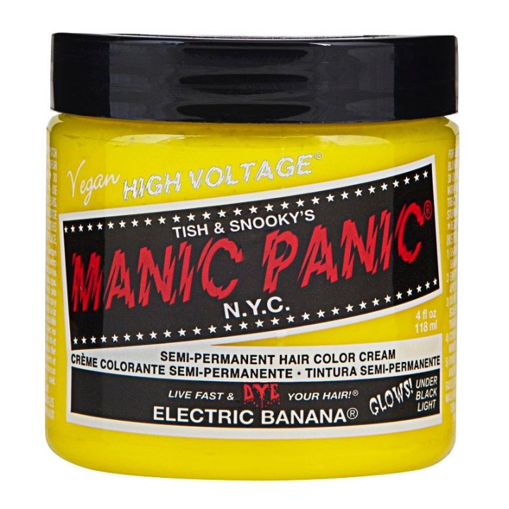 Manic Panic Classic Cream Electric Banana in de groep BEAUTY & HEALTH / Haar & Styling / Haarverzorging / Haarverf / Haarverf & Kleurbommen bij TP E-commerce Nordic AB (C10250)