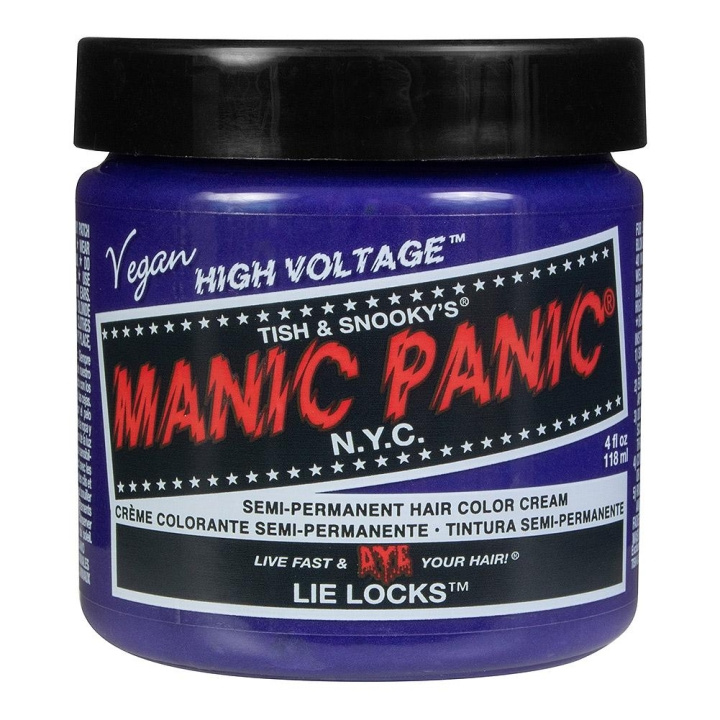 Manic Panic Classic Cream Lie Locks in de groep BEAUTY & HEALTH / Haar & Styling / Haarverzorging / Haarverf / Haarverf & Kleurbommen bij TP E-commerce Nordic AB (C10255)