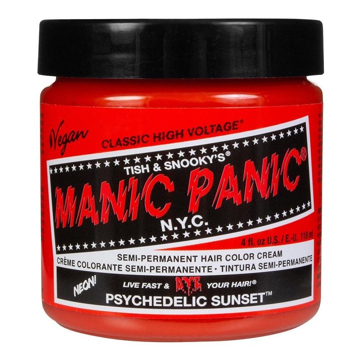 Manic Panic Classic Cream Psychedelic Sunset in de groep BEAUTY & HEALTH / Haar & Styling / Haarverzorging / Haarverf / Haarverf & Kleurbommen bij TP E-commerce Nordic AB (C10259)