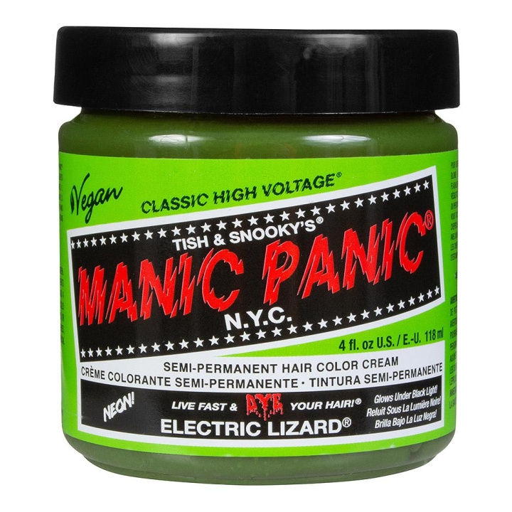 Manic Panic Classic Cream Electric Lizard in de groep BEAUTY & HEALTH / Haar & Styling / Haarverzorging / Haarverf / Haarverf & Kleurbommen bij TP E-commerce Nordic AB (C10260)