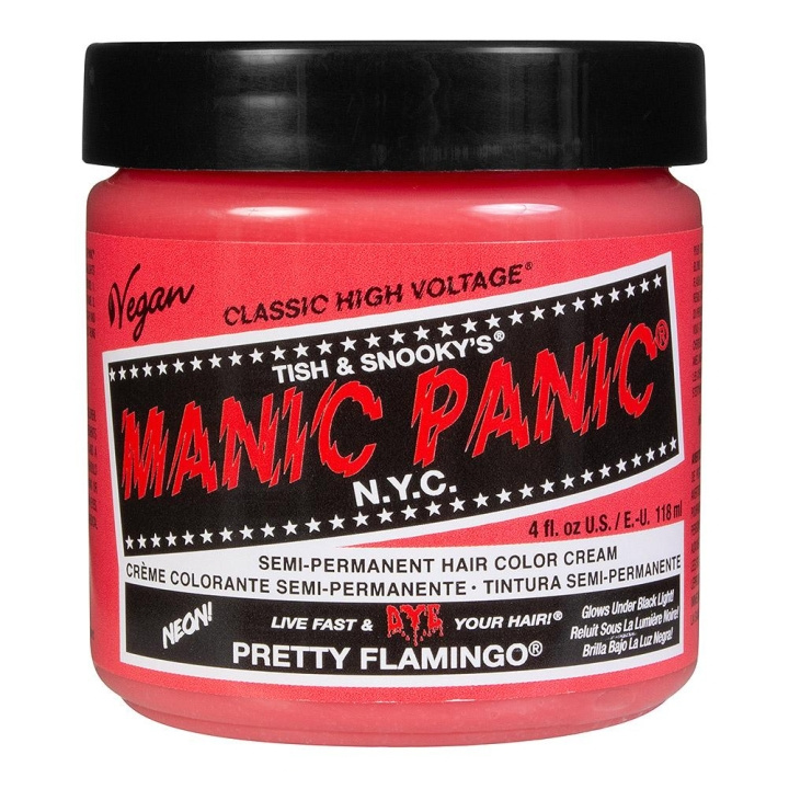 Manic Panic Classic Cream Pretty Flamingo in de groep BEAUTY & HEALTH / Haar & Styling / Haarverzorging / Haarverf / Haarverf & Kleurbommen bij TP E-commerce Nordic AB (C10261)