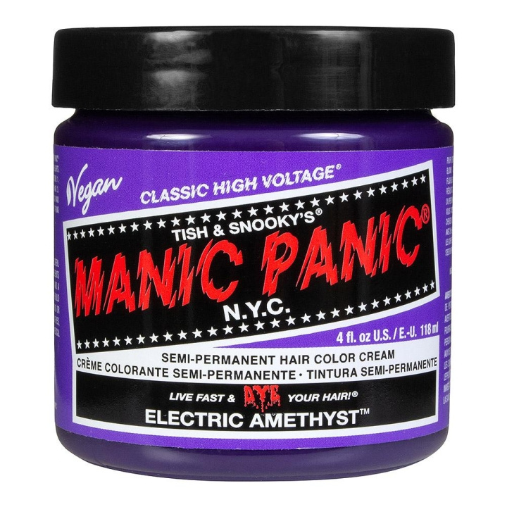 Manic Panic Classic Cream Electric Amethyst in de groep BEAUTY & HEALTH / Haar & Styling / Haarverzorging / Haarverf / Haarverf & Kleurbommen bij TP E-commerce Nordic AB (C10262)