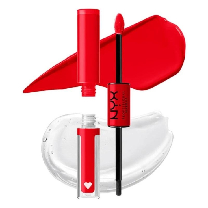 NYX PROF. MAKEUP Shine Loud Pro Pigment Lip Shine - Rebel In Red in de groep BEAUTY & HEALTH / Makeup / Lippen / Lipp gloss bij TP E-commerce Nordic AB (C10329)