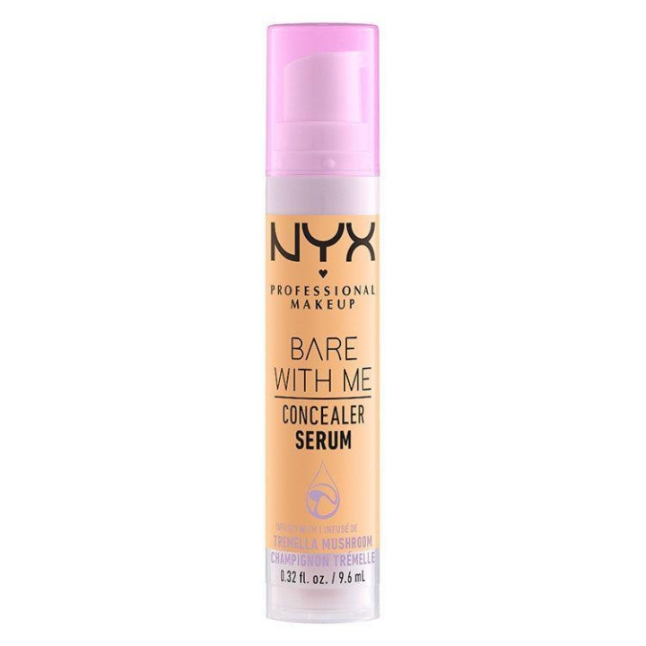 NYX PROF. MAKEUP Bare With Me Concealer Serum Golden 9,6ml in de groep BEAUTY & HEALTH / Makeup / Make-up gezicht / Concealer bij TP E-commerce Nordic AB (C10409)